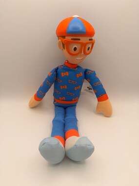My Buddy Blippi 16" Talking Plush Doll Toy - Tested and Working